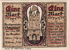 Germany 1 Mark Banknote, Schuttorf, château 1921-11-01, UNC(63) Mehl:1202.1 -