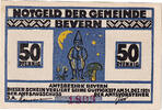 Germany 50 Pfennig Banknote, Bevern, Forêt 1921-12-31, UNC(63) Mehl:97.1a -