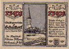 Germany 75 Pfennig Banknote, Schuttorf, Ville, 1921 UNC(63) Mehl:1202.1 -