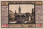 Germany 50 Pfennig Banknote, Possneck, place, Mehl:1066.6 -