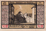Germany 50 Pfennig Banknote, Possneck, village, Mehl:1066.6 -
