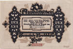 Germany 50 Pfennig Banknote, Wenningstedt, ferme, 1921 UNC(63) Mehl:1405.1 -