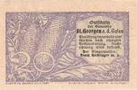 Austria 20 Heller Banknote, St Georgen, épis, Mehl:FS 886IIb -