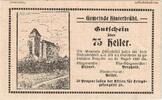Austria 75 Heller Banknote, Hinterbrühl, château, 1920 UNC(63) Mehl:FS 376IIIc -