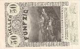 Austria 50 Heller Banknote, Lilienfeld, paysage, 1920 UNC(63) Mehl:FS 523IaB -