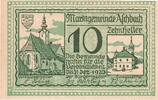 Austria 10 Heller Banknote, Aschbach, Eglise, 1920 UNC(63) Mehl:FS 55b -