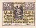 Austria 50 Heller Banknote, Aspach, Eglise 1920-08-31, Mehl:FS 57a -