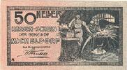 Austria 50 Heller Banknote, Micheldorf, forgeron, 1920 UNC(63) Mehl:FS 612a -