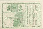 Austria 10 Heller Banknote, Rastenfeld, Eglise, 1920 UNC(63) Mehl:FS 820 -