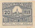Austria 20 Heller Banknote, Zell B. Zellhof, Eglise 1920 UNC(63) Mehl:FS 1274a -