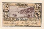 Austria 10 Heller Banknote, Mattsee, mer, Mehl:FS 596a -
