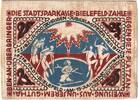 Germany 25 MARK Bielefeld, 1921-07-15, Silk, Grabowski:24c -