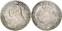 France Ecu Coin, Louis XV, Écu aux branches d'olivier, Montpellier -