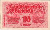 Germany 10 Goldpfenning Bielefeld, 1923-11-08, Grabowski:94 -