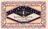 Germany 1 Mark Bielefeld, 1918-12-01 -