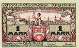 Germany 1 Mark Bielefeld, 1921-05-15, Grabowski:103.6b -