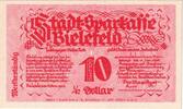 Germany 10 Goldpfenning Bielefeld, 1923-11-08, Grabowski:94 -