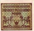 Germany 100 Milliarden Mark Bielefeld, 1923-02-15, Grabowski:88 -