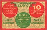 Germany 10 Mark Bielefeld, 1918-11-01 -
