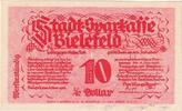 Germany 10 Goldpfenning Bielefeld, 1923-11-08, Grabowski:94 -