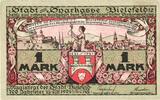 Germany 1 Mark Bielefeld, 1921-05-15, Grabowski:103.6b -