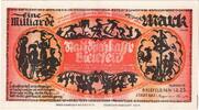 1 Milliarde Mark 1923 Deutschland Bielefeld, 1923-02-01, UNZ- UNZ-