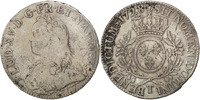 France Ecu Coin, Louis XV, Écu aux branches d'olivier, Nantes -