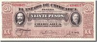 20 Pesos 1915 Mexico - Revolutionary Geldschein, UNZ UNZ