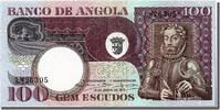 Angola 100 Escudos Banknote, 1973-06-10 -