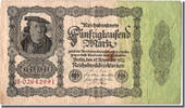 Germany 50,000 Mark Banknote, 1922-11-19 -
