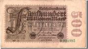Germany 500 Millionen Mark Banknote, 1923-09-01 -