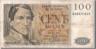 Belgium 100 Francs Banknote, 1955-01-06 -