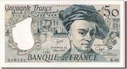 France 50 Francs Banknote, 50 F 1976-1992 ''Quentin de La Tour'' -