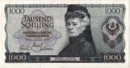 Austria 1000 Schilling Banknote, 1966-07-01 -