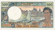 Tahiti 500 Francs Banknote -