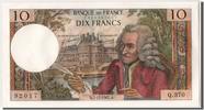 France 10 Francs Banknote, 10 F 1963-1973 ''Voltaire'', 1967-12-07 -