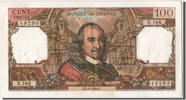 France 100 Francs Banknote, 100 F 1964-1979 ''Corneille'', 1966-06-02 -