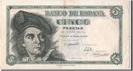Spain 5 Pesetas Banknote, 1948-03-05 -