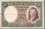 Spain 25 Pesetas Banknote, 1931-04-25 -