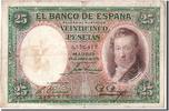 Spain 25 Pesetas Banknote, 1931-04-25 -