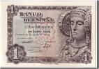 Spain 1 Peseta Banknote, 1948-06-19 -
