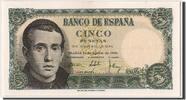 Spain 5 Pesetas Banknote, 1951-08-16 -