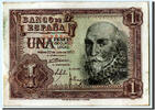 Spain 1 Peseta Banknote, 1953-07-22 -