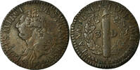 France 3 Deniers, Liard Coin, 3 deniers françois, Lyon -