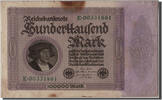 Germany 100,000 Mark Banknote, 1923-02-01 -