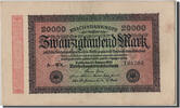 Germany 20,000 Mark Banknote, 1923-02-20 -