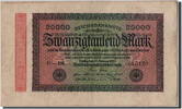 Germany 20,000 Mark Banknote, 1923-02-20 -