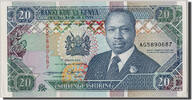 Kenya 20 Shillings Banknote, 1994-01-01 -