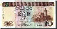 Macau 10 Patacas Banknote, 1995-10-16 -