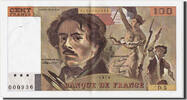 France 100 Francs Banknote, 100 F 1978-1995 ''Delacroix'' -